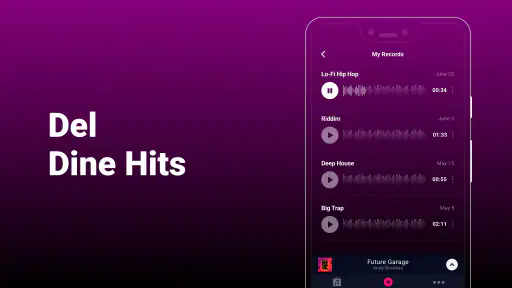 Groovepad - musik- og beat-app screenshot