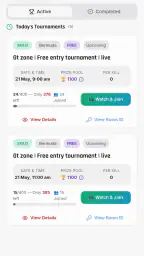 GT Esports - FF Tournament App screenshot