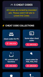 GTA 5 Cheat Codes screenshot
