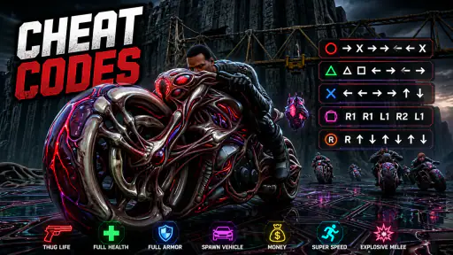 GTA 5 Cheat Codes screenshot