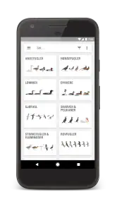 Gyldendals Store Fugleguide screenshot