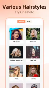 Hair App-AI Hairstyle Try on screenshot