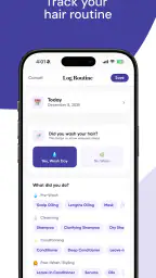 hair2hair - Hair Care Tracker screenshot