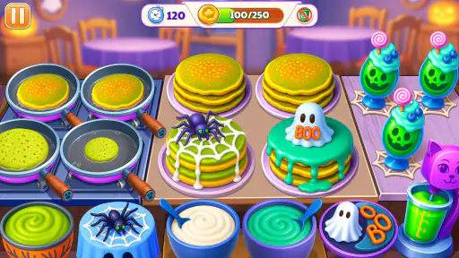 Halloween Cooking Madness Game screenshot
