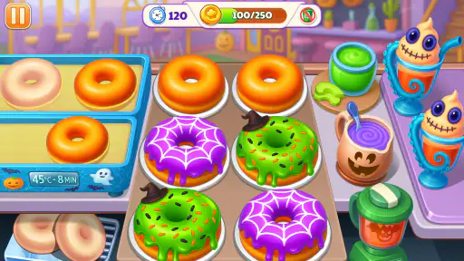 Halloween Cooking Madness Game screenshot