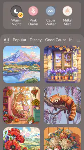 Happy Color Farvelægning spill screenshot