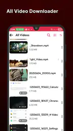 HD All Video Downloader Player screenshot