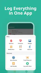 Health2Sync - Diabetes Tracker screenshot