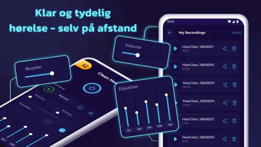 Hearing Clear: Lydforstærker screenshot