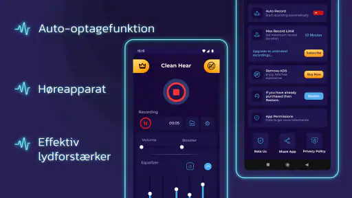 Hearing Clear: Lydforstærker screenshot