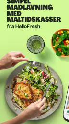 HelloFresh: Læg en let madplan screenshot