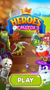 Heroes of Match 3 screenshot
