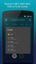 Hi-Q MP3 Voice Recorder (Full) screenshot