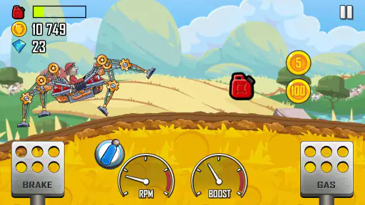 Hill Climb Racing (Bakkeløb) screenshot