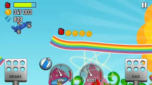 Hill Climb Racing (Bakkeløb) screenshot