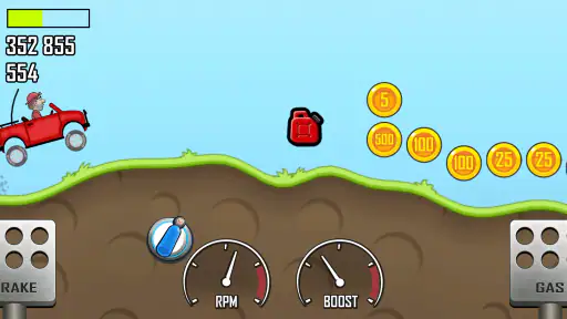 Hill Climb Racing (Bakkeløb) screenshot