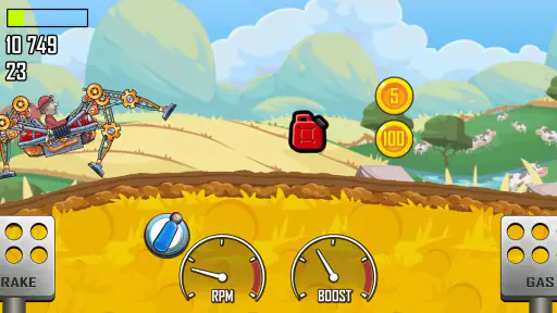 Hill Climb Racing (Bakkeløb) screenshot