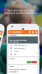 Holdsport - Hurtig tilmelding  screenshot