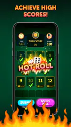 Hot Rolls Dice Strategy Game screenshot