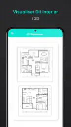 Husdesign Gulv Planlægger 2D screenshot