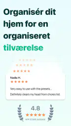 Husholdning Rengøringsplan screenshot