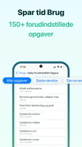 Husholdning Rengøringsplan screenshot