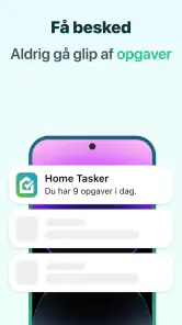 Husholdning Rengøringsplan screenshot