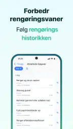 Husholdning Rengøringsplan screenshot