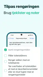 Husholdning Rengøringsplan screenshot