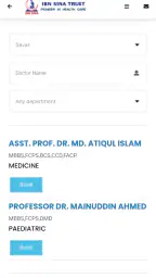 Ibn Sina Doctor Appointment screenshot
