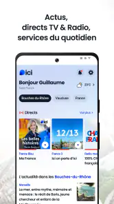 ICI : info, radio, TV, podcast screenshot