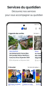 ICI : info, radio, TV, podcast screenshot