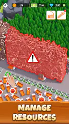 Idle Lumber Tycoon: træfabrik screenshot