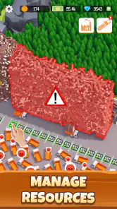 Idle Lumber Tycoon: træfabrik screenshot