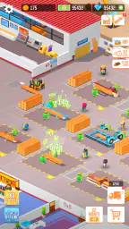 Idle Lumber Tycoon: træfabrik screenshot