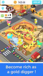Idle Roller Coaster screenshot
