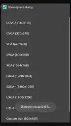 Image Shrink—Batch resize screenshot