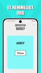 Imposter Who? - Ordspil screenshot