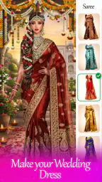Indian Fashion Wedding Dressup screenshot