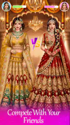 Indian Fashion Wedding Dressup screenshot