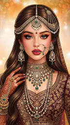 Indian Fashion Wedding Dressup screenshot