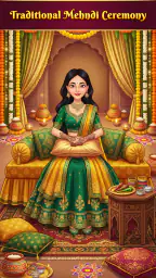 Indian Wedding Makeup Game screenshot