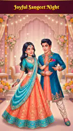 Indian Wedding Makeup Game screenshot
