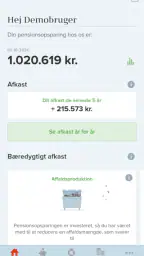 Industriens Pension screenshot