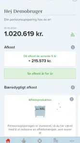 Industriens Pension screenshot
