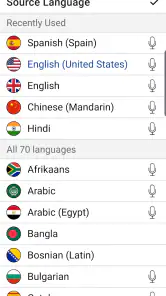 Instant Stemmeoversætter screenshot