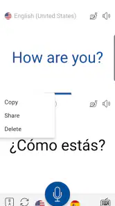 Instant Stemmeoversætter screenshot