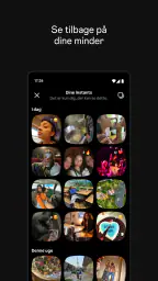 Instants, en Instagram-app screenshot