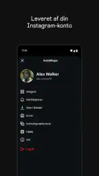 Instants, en Instagram-app screenshot