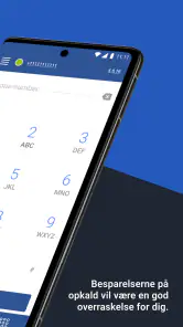Internationale opkald screenshot
